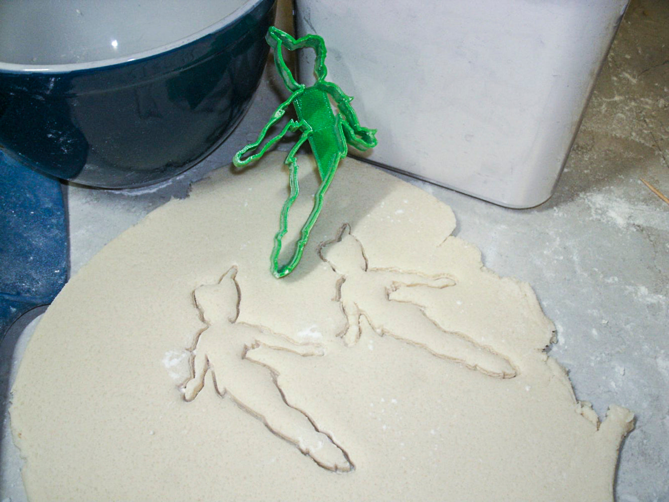 Peter Pan Flying Tinker Bell Fairy Wings Hook Set Of 4 Cookie Cutters USA PR1084