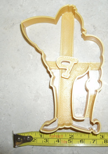 Purdue Pete University Mascot Sports Cookie Cutter Made in USA PR687