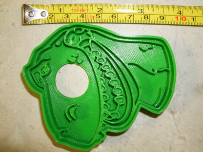 Rex Toy Story Dino Cartoon Disney Movie Cookie Cutter Made In USA PR468