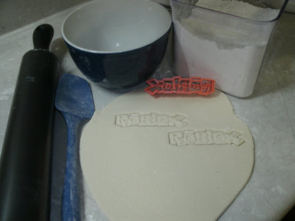 Roblox Letters Online Video Game Cookie Cutter Made in USA PR726