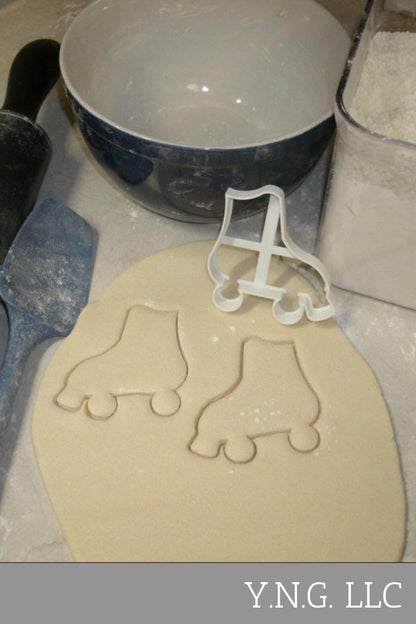 Roller Skate Skating Rink Sport Roller Derby Cookie Cutter Made in USA PR694