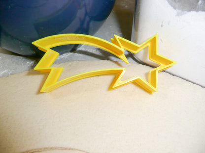 Shooting Falling Star July 4th Holiday Outline Cookie Cutter Made in USA PR407