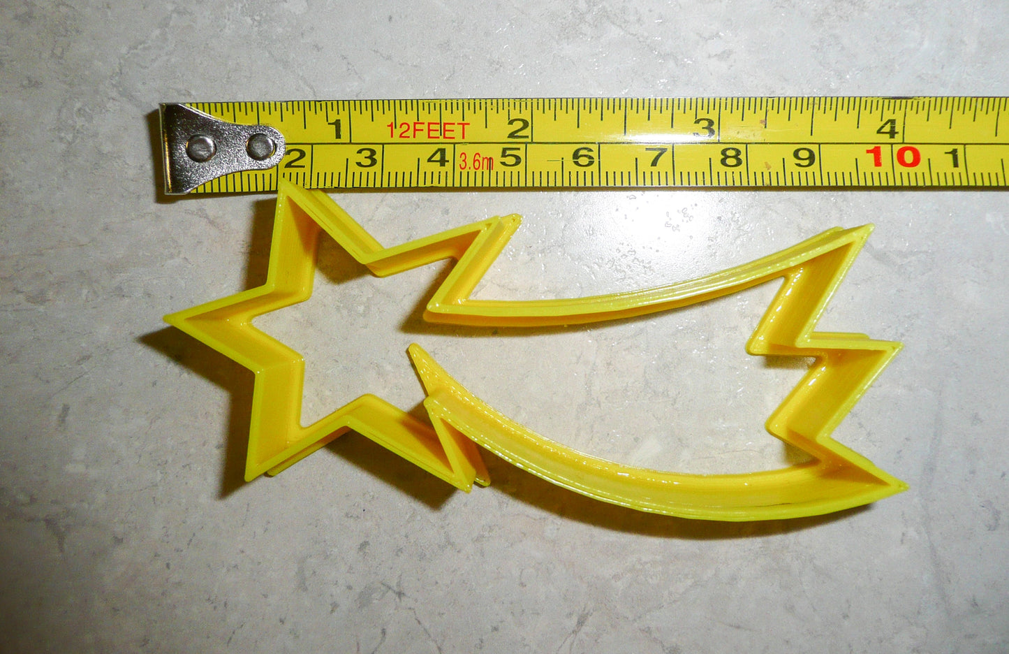 Shooting Falling Star July 4th Holiday Outline Cookie Cutter Made in USA PR407