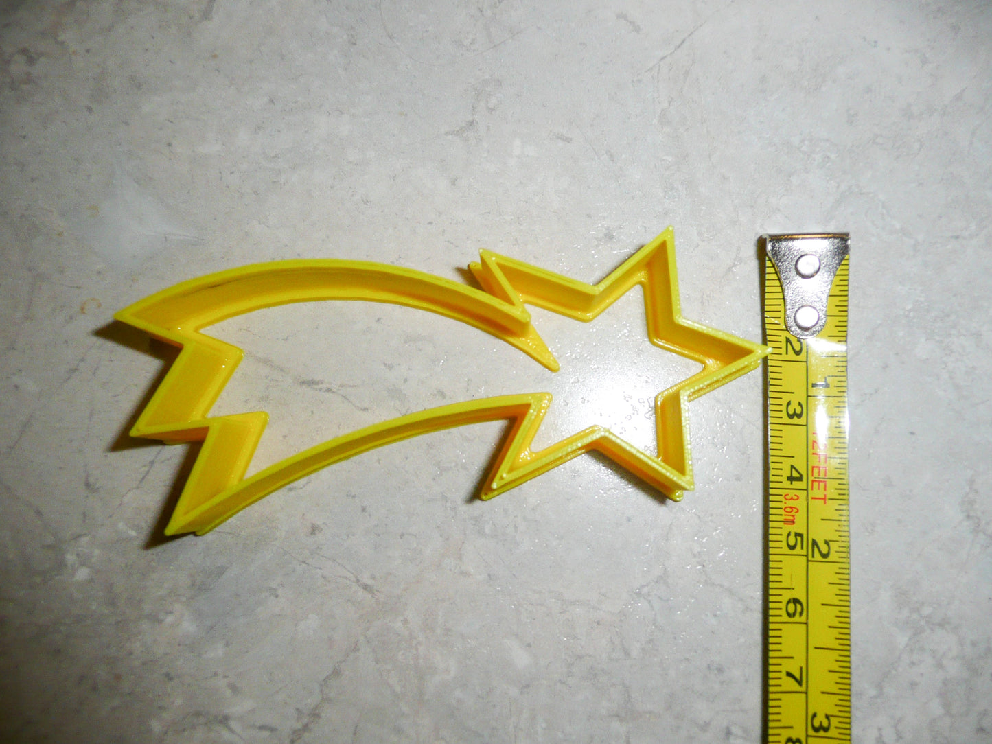 Shooting Falling Star July 4th Holiday Outline Cookie Cutter Made in USA PR407