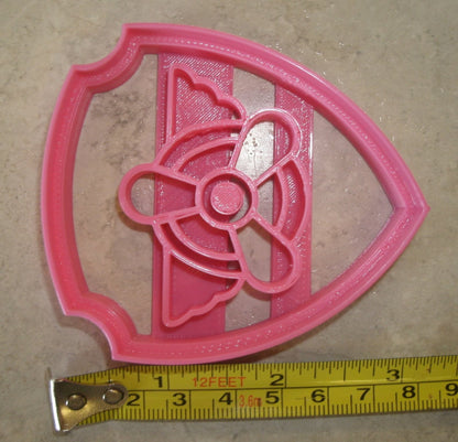 Skye Badge Shield Pup Tag Paw Patrol Cookie Cutter Made In USA PR659