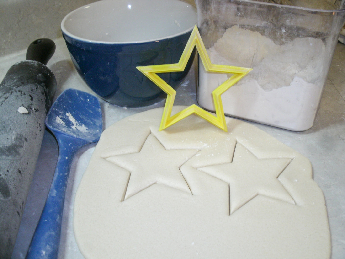 Star Shape Night Sky Astronomy Christmas Cookie Cutter USA PR175