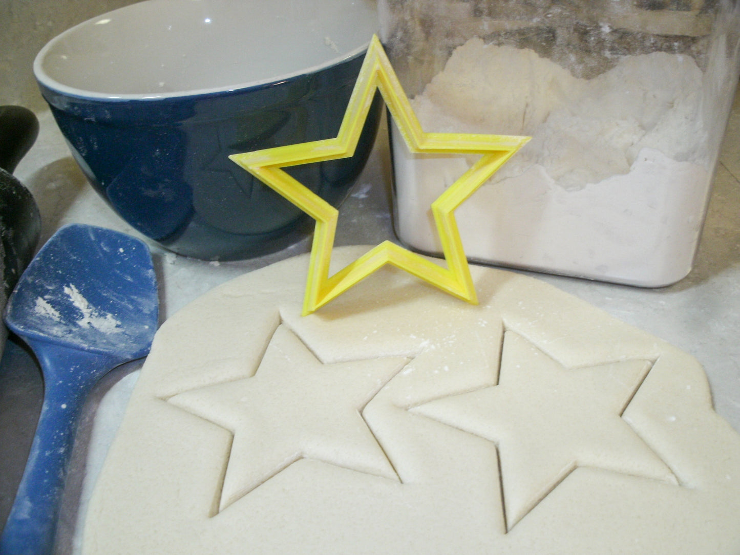 Star Shape Night Sky Astronomy Christmas Cookie Cutter USA PR175