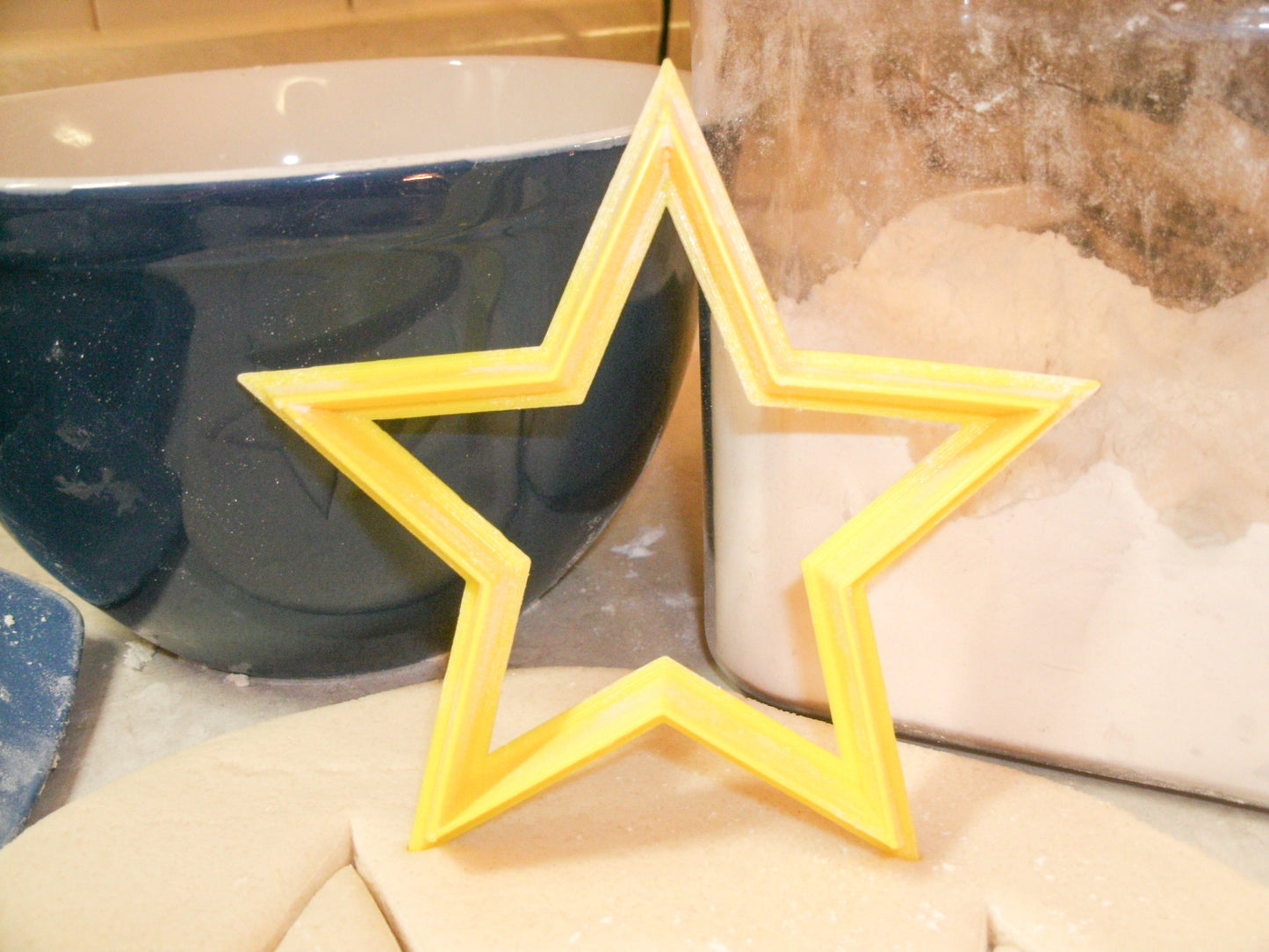 Star Shape Night Sky Astronomy Christmas Cookie Cutter USA PR175