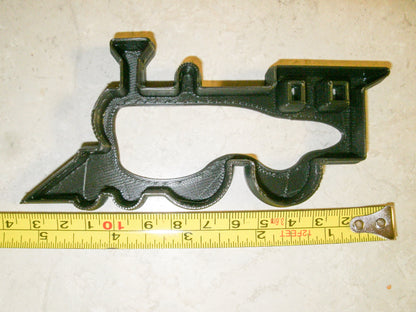 Steam Train Locomotive Engine Travel Transportation Cookie Cutter USA PR279