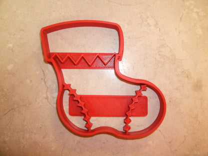 Stocking Christmas Gift Santa Cookie Cutter 3D Printed Made in USA PR122