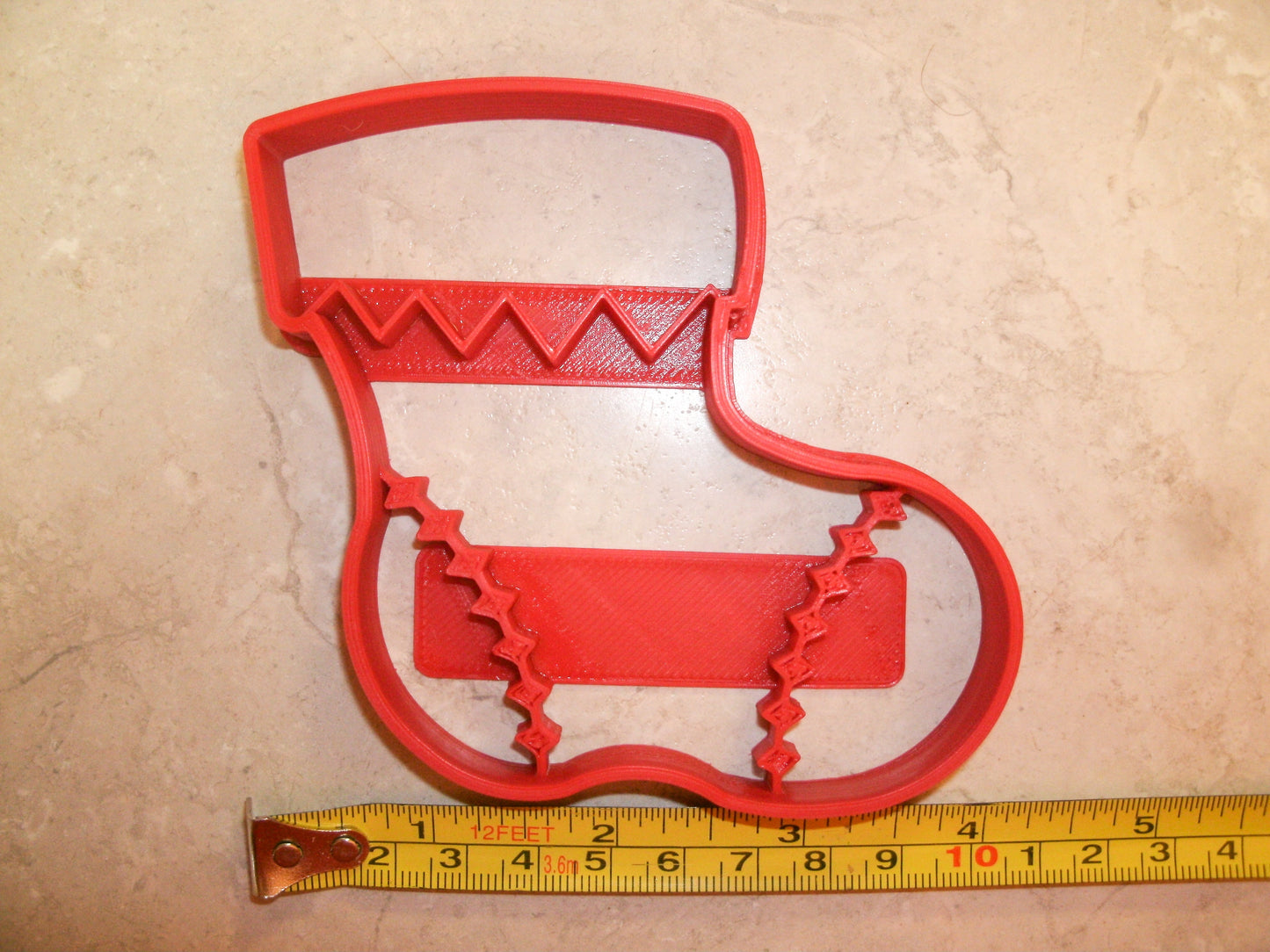 Stocking Christmas Gift Santa Cookie Cutter 3D Printed Made in USA PR122