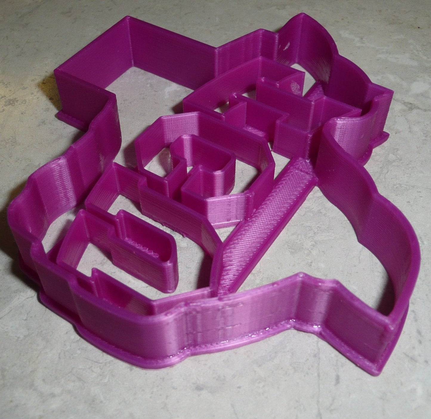 Texas Christian University TCU Letters in State Cookie Cutter USA PR2545