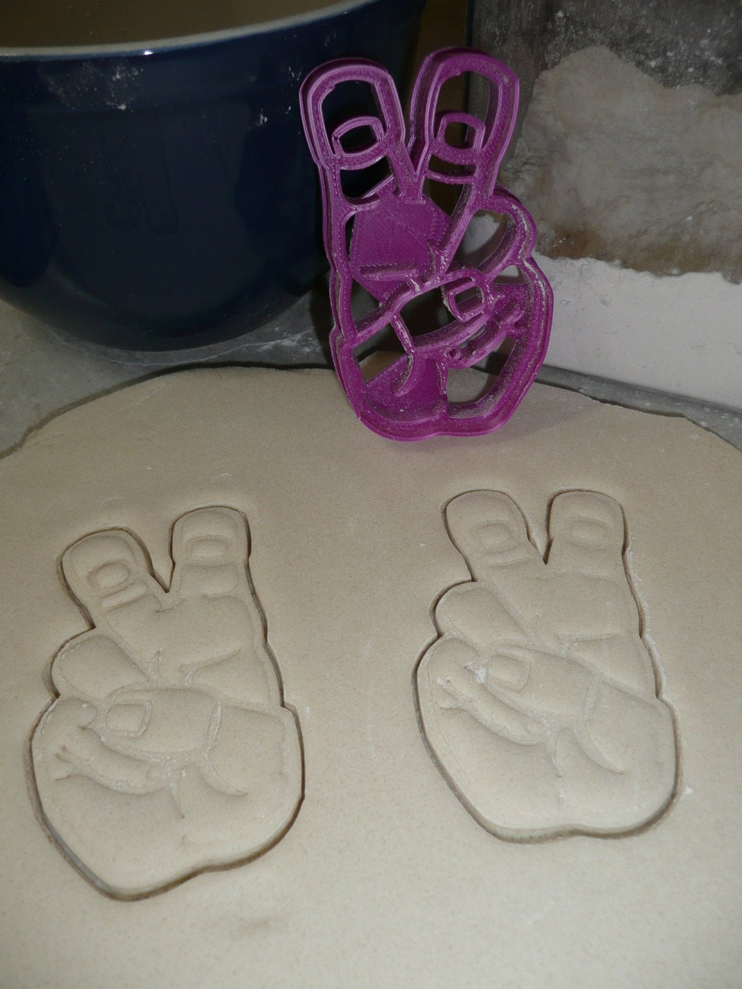 TCU Texas Christian Horned Frogs Hand Sign Quote Symbol Cookie Cutter USA PR2546