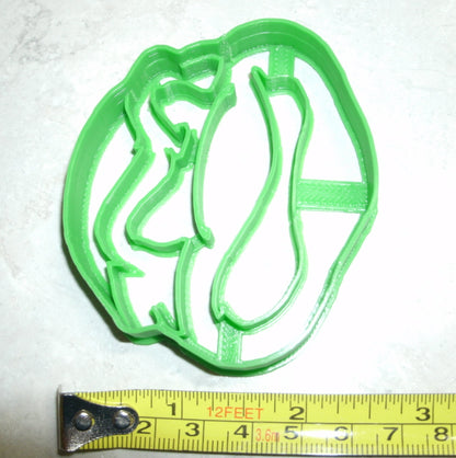 TMNT Teenage Mutant Ninja Turtles Turtle Face Cookie Cutter USA PR558