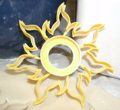 Tangled Sun Disney Rapunzel Symbol Hope Light Cookie Cutter Made in USA PR598