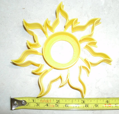 Tangled Sun Disney Rapunzel Symbol Hope Light Cookie Cutter Made in USA PR598