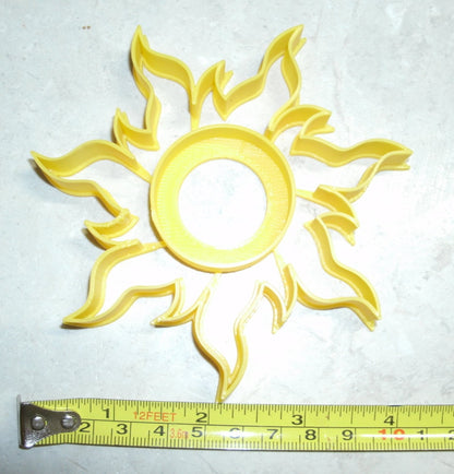 Tangled Sun Disney Rapunzel Symbol Hope Light Cookie Cutter Made in USA PR598