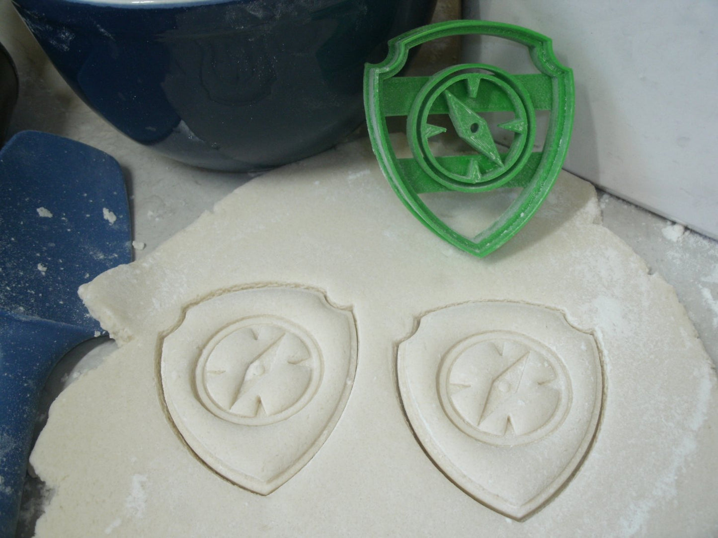 Paw Patrol Logo Badges Shields Tags Set Of 10 Cookie Cutters USA PR1048