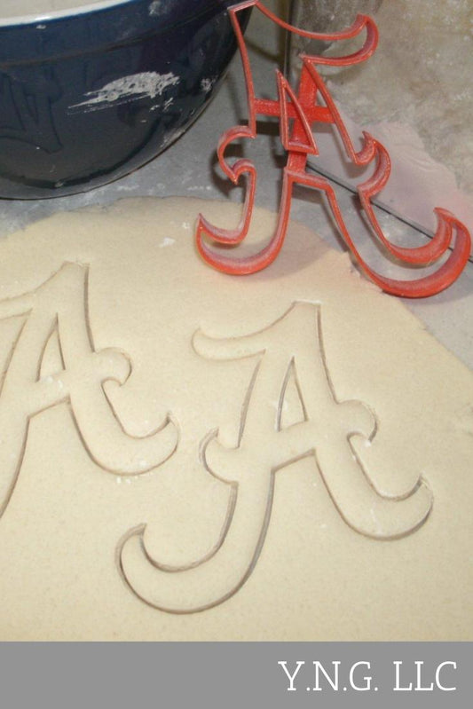 University of Alabama A Crimson Roll Tide Cookie Cutter Made in USA PR705