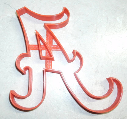 6x University of Alabama A Fondant Cutter Cupcake Topper 1.75 IN USA FD705
