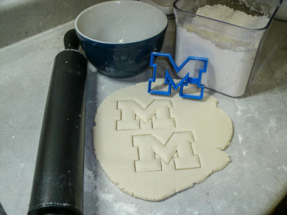 University Of Michigan Wolverines College Sports Cookie Cutter Made in USA PR877