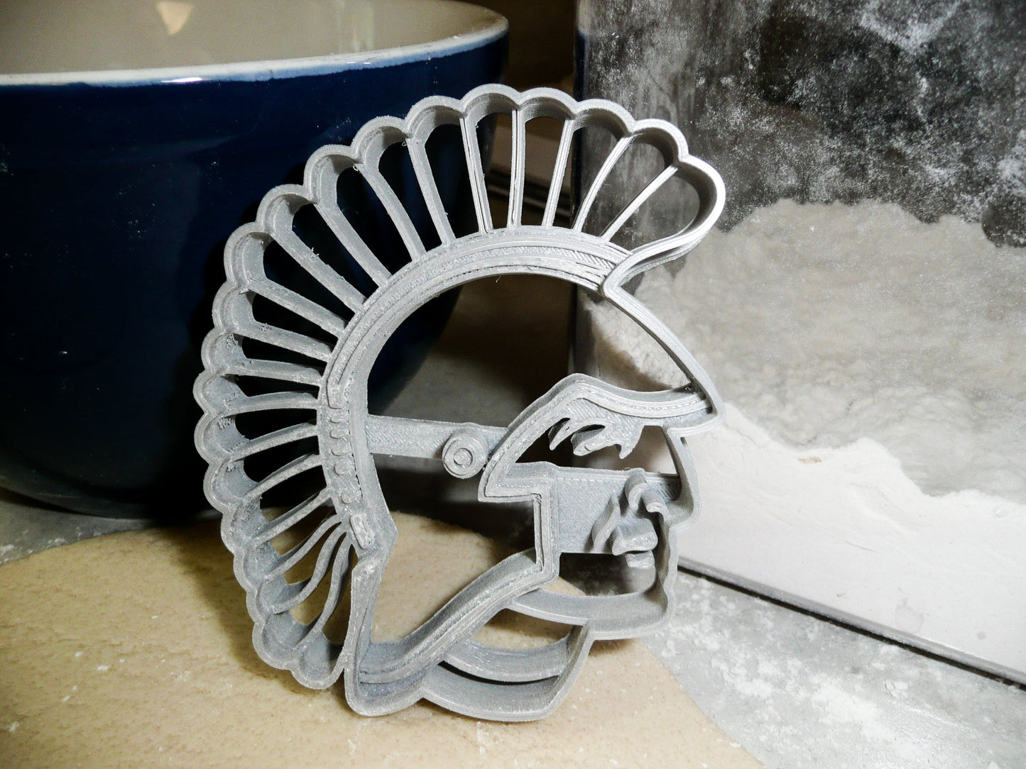 West Central High School Trojans Mascot Cookie Cutter Made In USA PR935