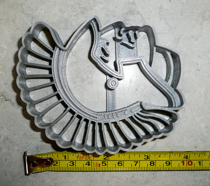 West Central High School Trojans Mascot Cookie Cutter Made In USA PR935