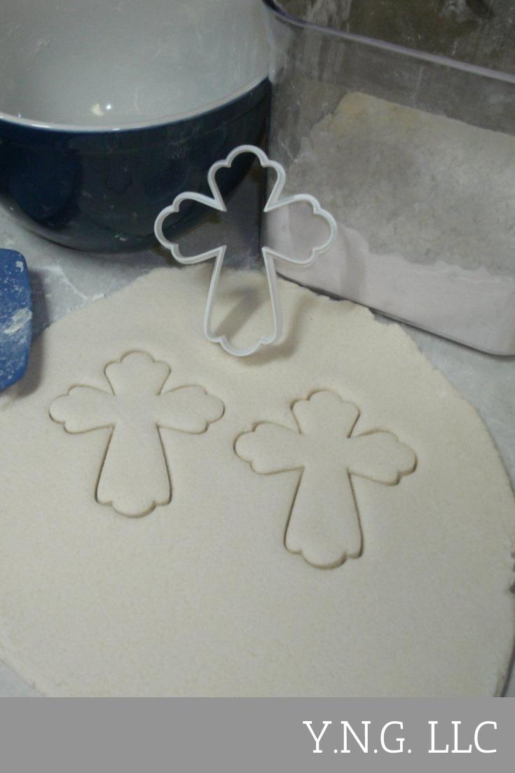 Cross First Communion Easter Religious Church Cookie Cutter Made in USA PR579