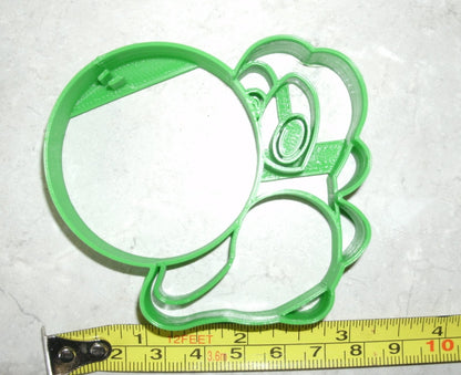 Yoshi Face Nintendo Video Game Character Cookie Cutter Made in USA PR746