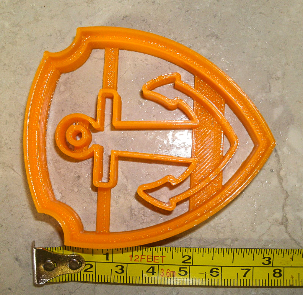 Zuma Badge Pup Tag Paw Patrol TV Show Cookie Cutter Made In USA PR849