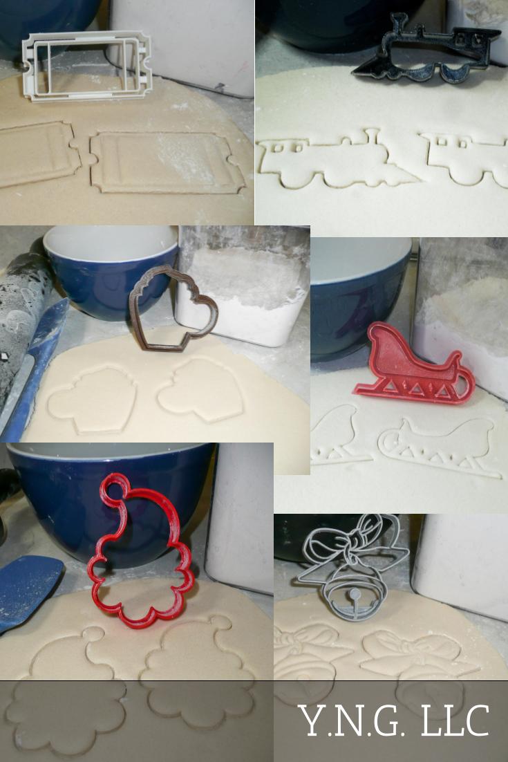 Polar Express Train Ride Christmas Movie Set Of 6 Cookie Cutters USA PR1122
