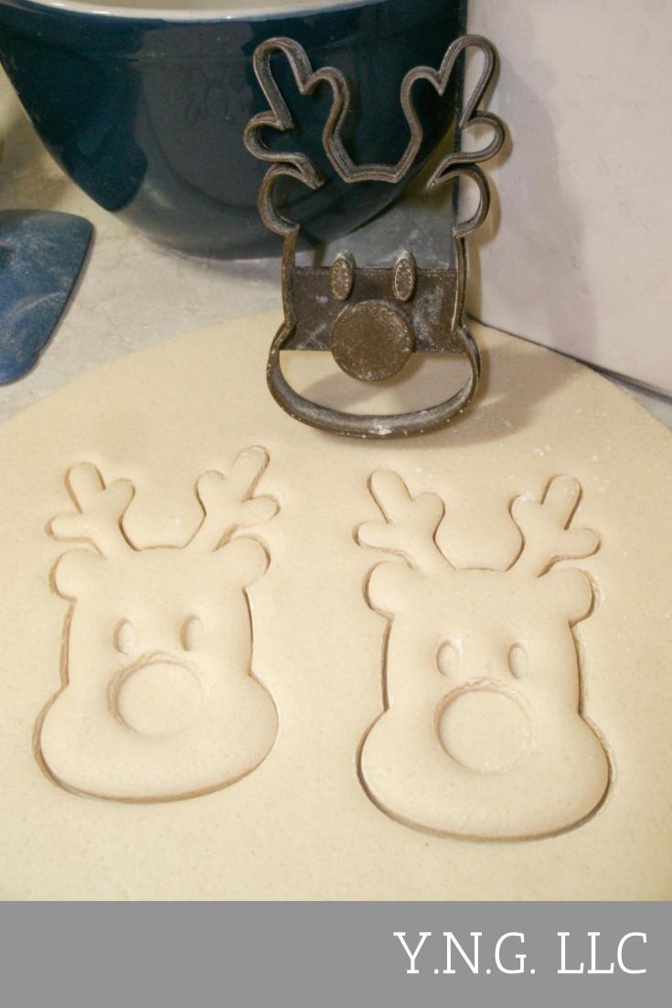 Rudolph Reindeer Santa Sleigh Christmas Movie Set Of 4 Cookie Cutters USA PR1284