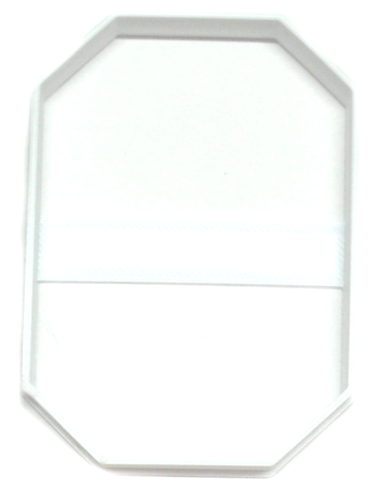 6x Emerald Cut Shape Fondant Cutter Cupcake Topper 1.75 IN USA FD2685