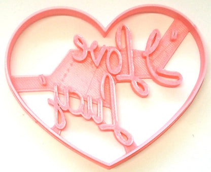 6x I Love Lucy Sitcom Fondant Cutter Cupcake Topper 1.75 IN USA FD2869