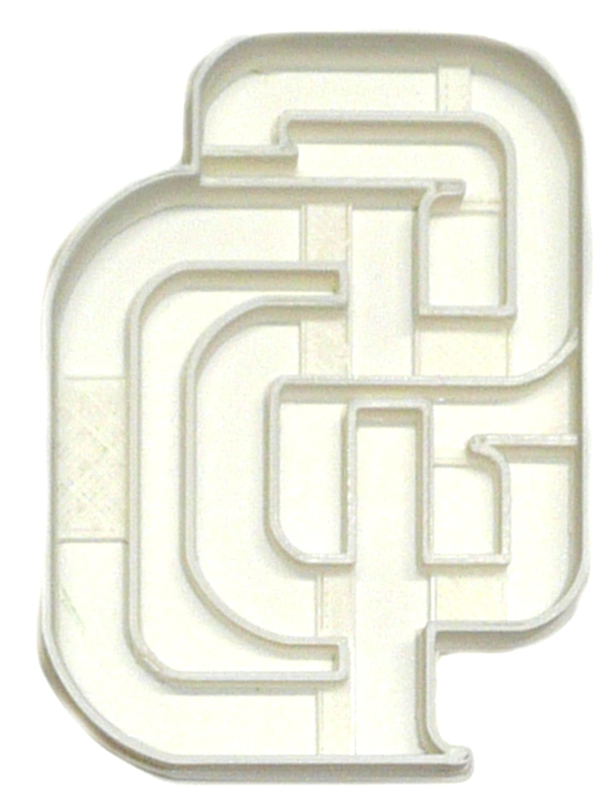 6x San Diego Padres Fondant Cutter Cupcake Topper 1.75 IN USA FD2585