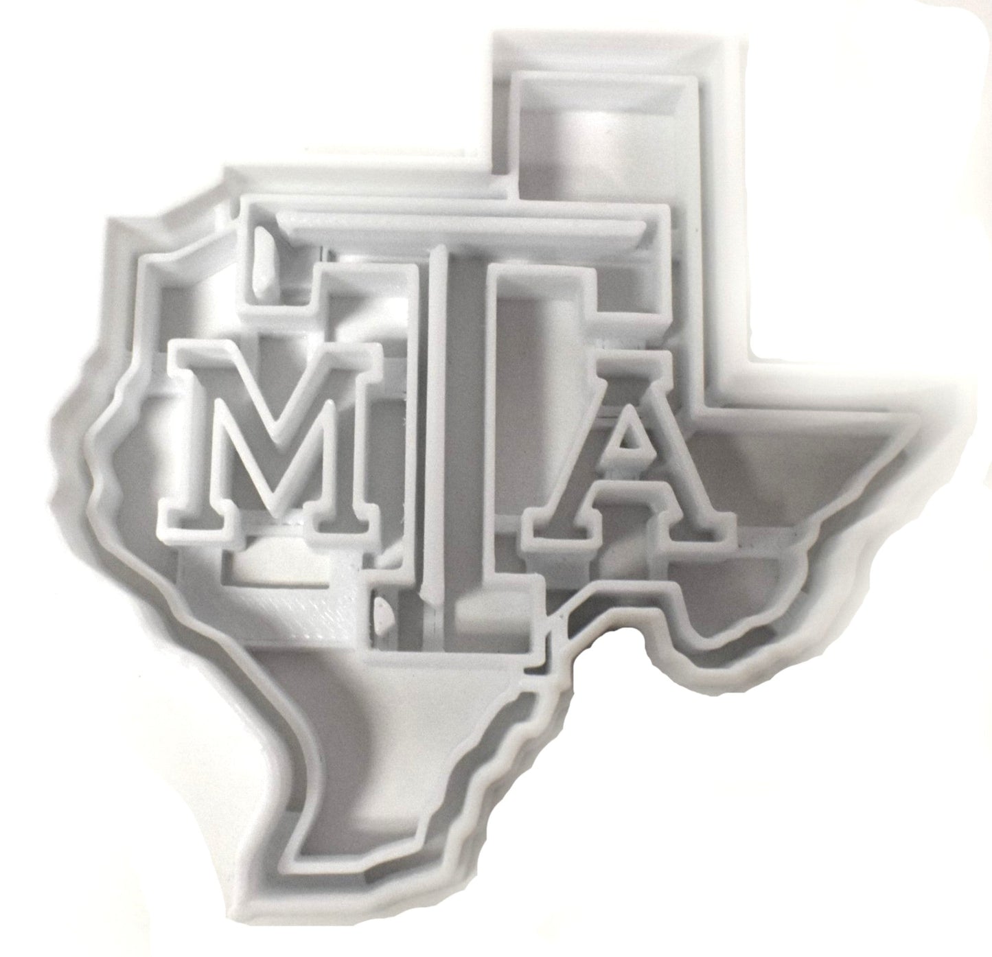 6x Texas A&M State Fondant Cutter Cupcake Topper 1.75 IN USA FD2633