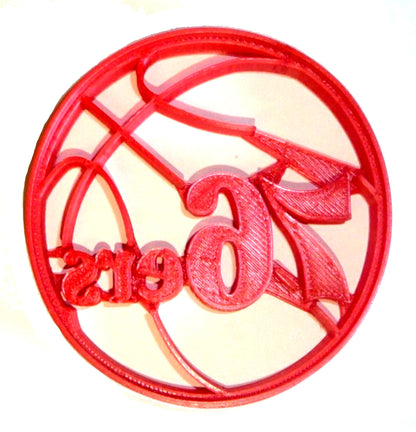 Philadelphia 76ers Basketball Team Sports Athletics Cookie Cutter USA PR2748