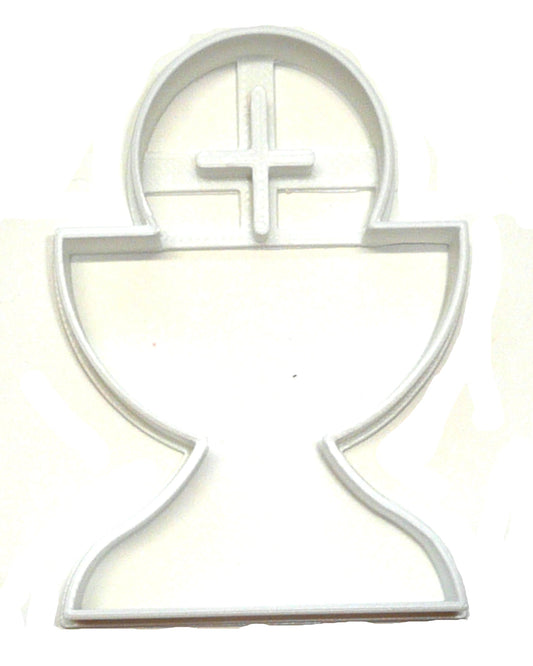 6x Chalice Communion Fondant Cutter Cupcake Topper 1.75 IN USA FD2841