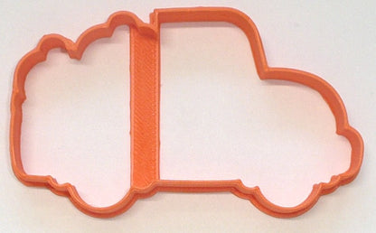 6x Pumpkin Truck Outline Fondant Cutter Cupcake Topper 1.75 IN USA FD3863