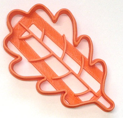 Oak Leaf Detailed Fall Season Autumn Harvest Cookie Cutter USA PR3864