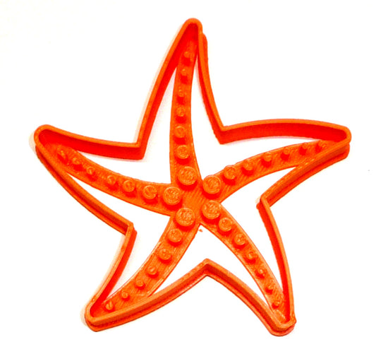 6x Starfish Star Fish Fondant Cutter Cupcake Topper 1.75 IN USA FD2597