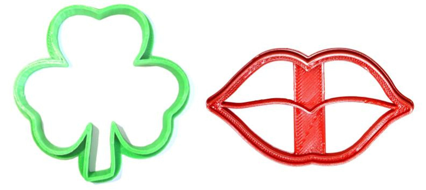 Kiss Me Im Irish Saint Patricks St Pattys Day Set Of 2 Cookie Cutters USA PR1162