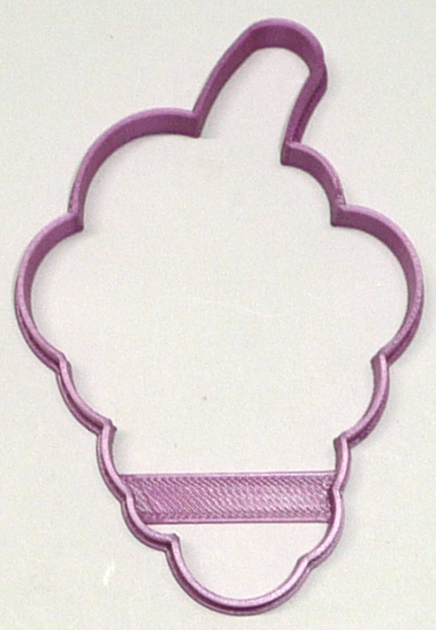 6x Grapes Grape Bunch Fruit Fondant Cutter Cupcake Topper 1.75 IN USA FD2946