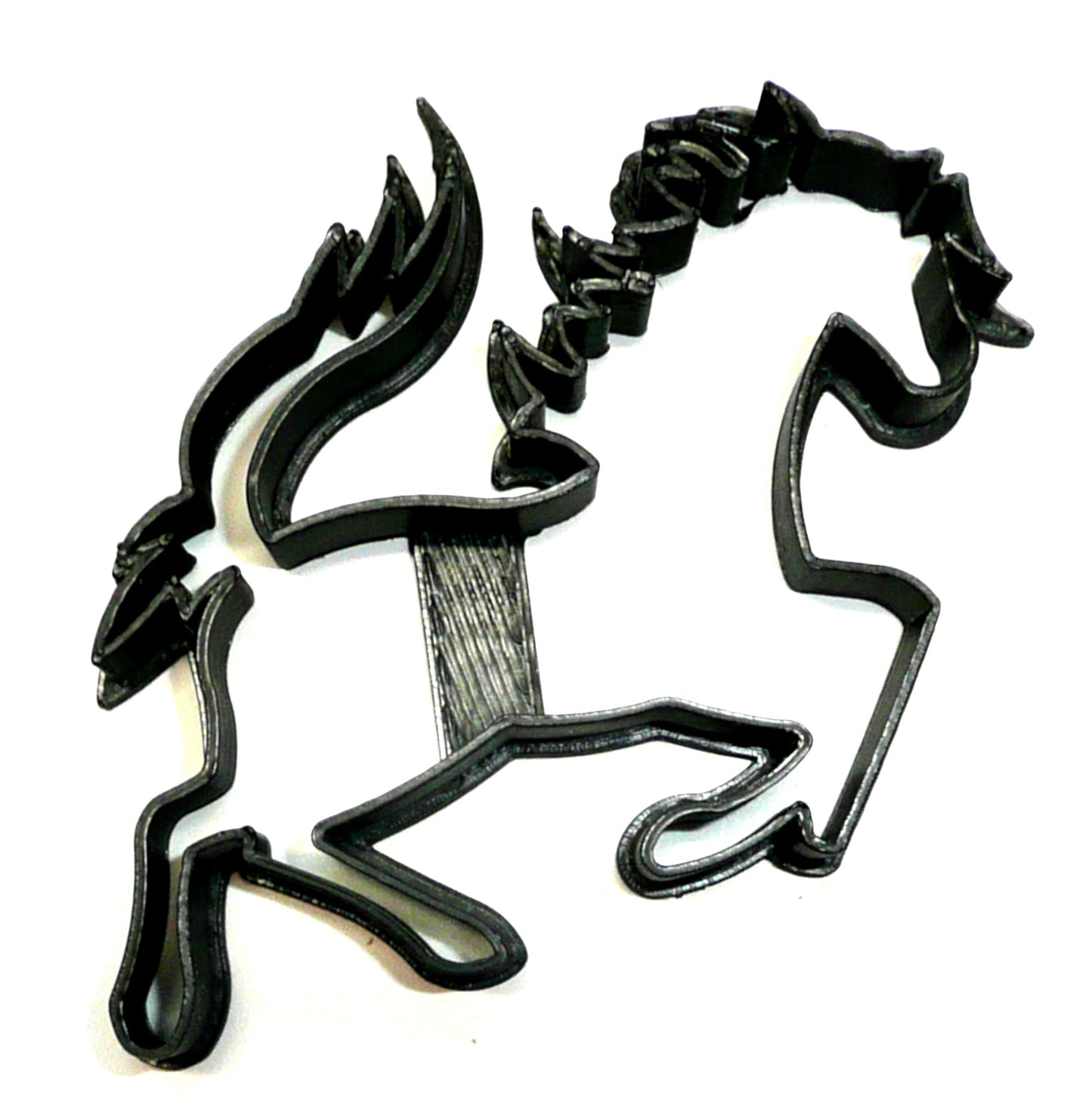 6x Ferrari Horse Fondant Cutter Cupcake Topper 1.75 IN USA FD2844