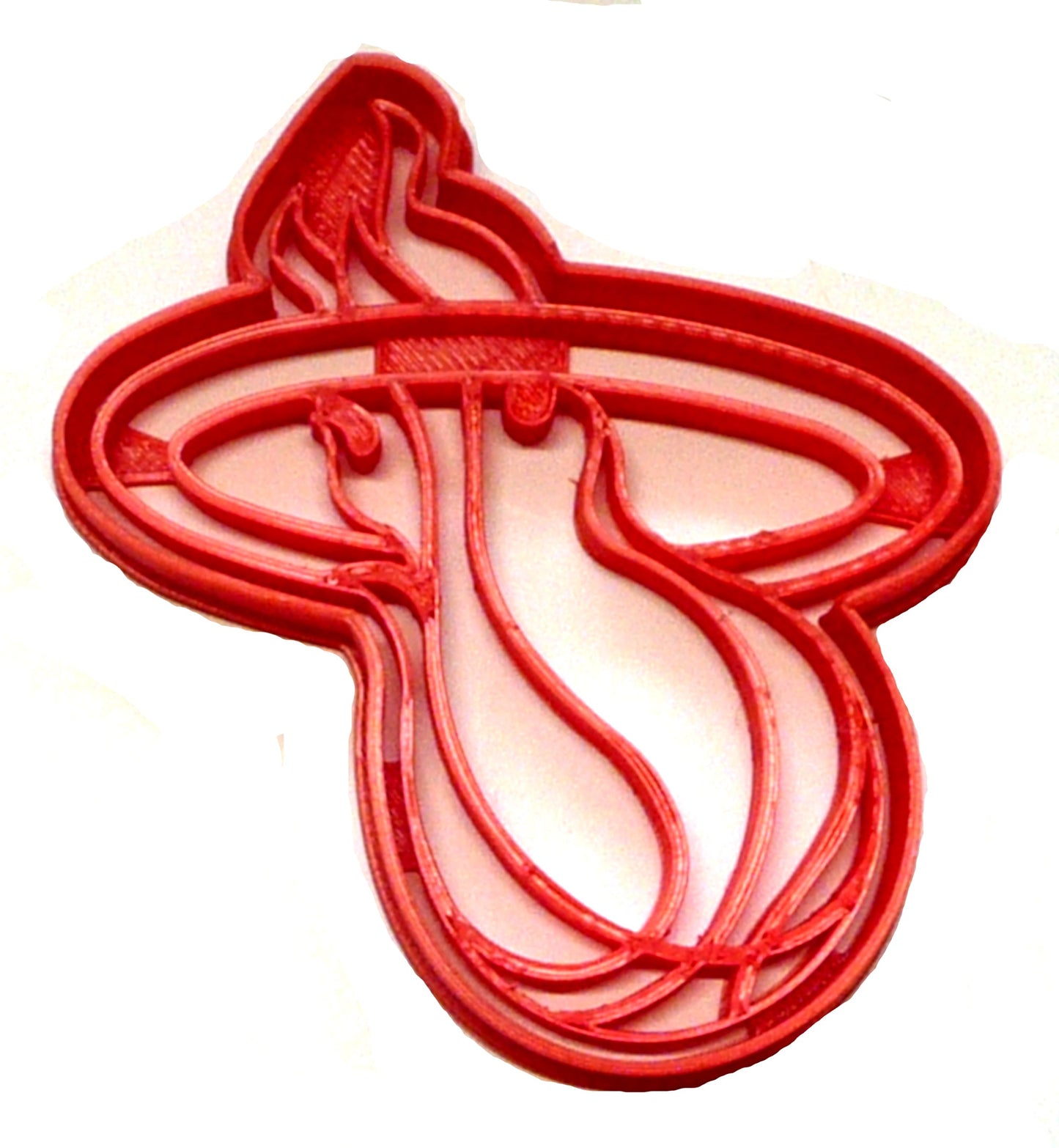 6x Miami Heat Fondant Cutter Cupcake Topper 1.75 IN USA FD2752