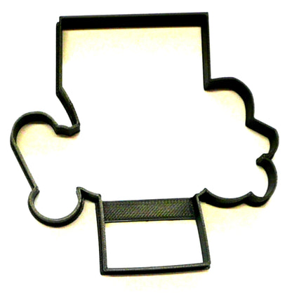 Number Seven 7 Outline Fancy Word Birthday Anniversary Cookie Cutter USA PR3007