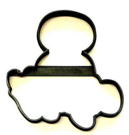 Number Eight 8 Outline Fancy Word Birthday Anniversary Cookie Cutter USA PR3008