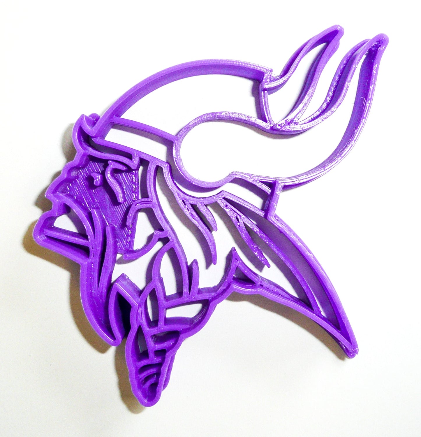 6x Minnesota Vikings Fondant Cutter Cupcake Topper 1.75 IN USA FD970