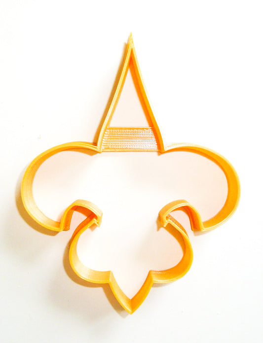 6x New Orleans Saints Fondant Cutter Cupcake Topper 1.75 IN USA FD976