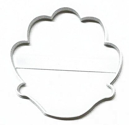 Lotus Flower Or Clam Shell Outline Cookie Cutter Baking Tool USA PR3125